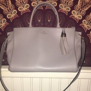 Gray Kate Spade Purse